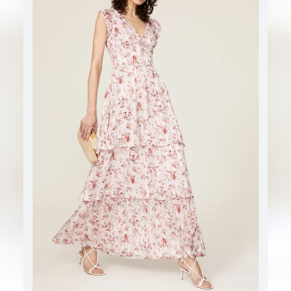 NWT RACHEL ROY | $158 Floral Maxi Dress - Picture 1 of 6